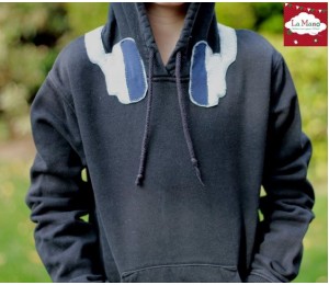 Stickdatei - Kopfhörer Doodle